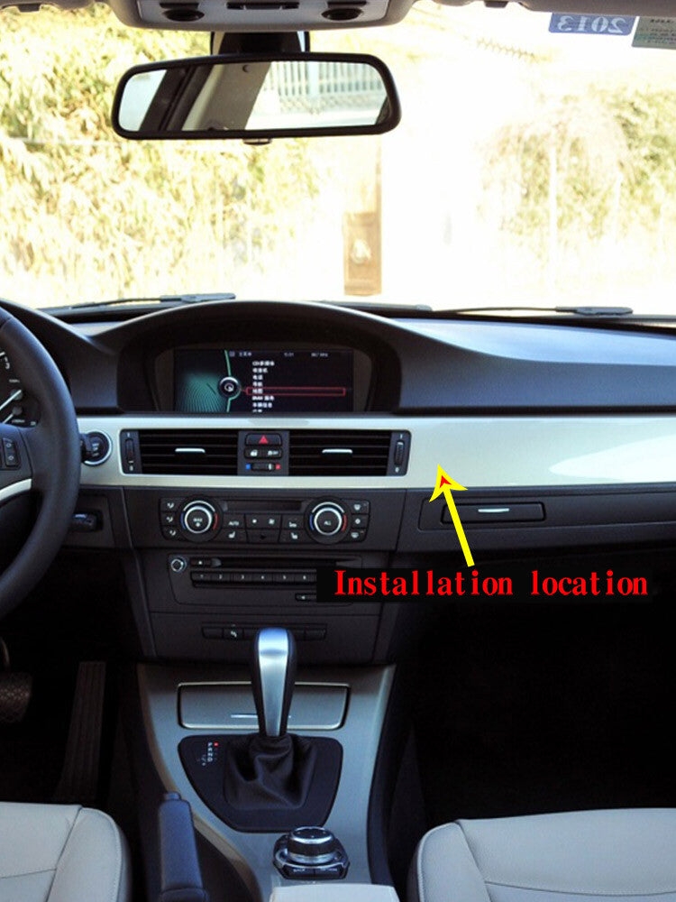 Carbon Fiber ABS Interior Decoration Cover Trim Kit For BMW 3 Series E90 2005-12 - Variants 11-15 13