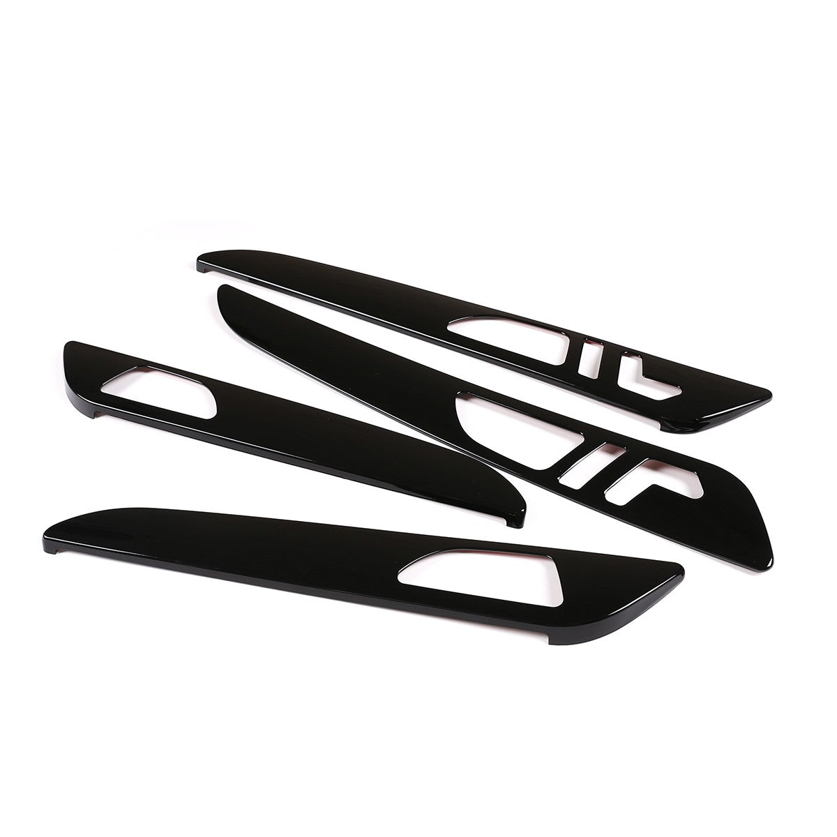 Piano Black Door Panel Trim For Benz ML W166/GLE W166/GLS/X166/GL X164 13-19 US 14