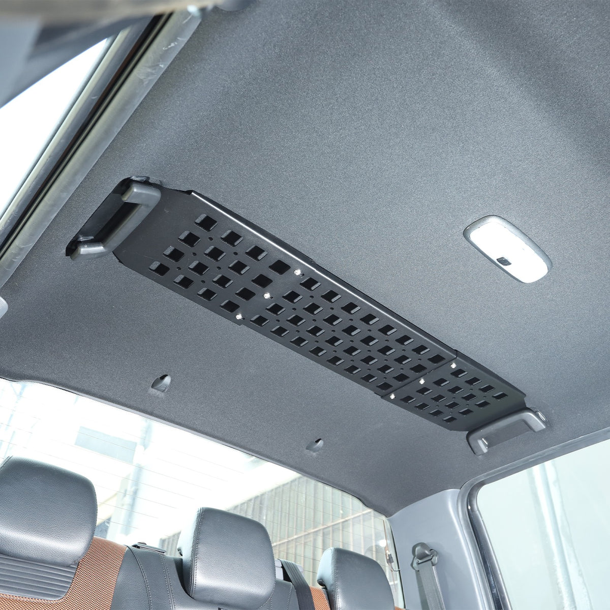 Alloy Rear Roof Hanging Storage Rack Molle Panel For Ford Ranger T6 2015-2021 17