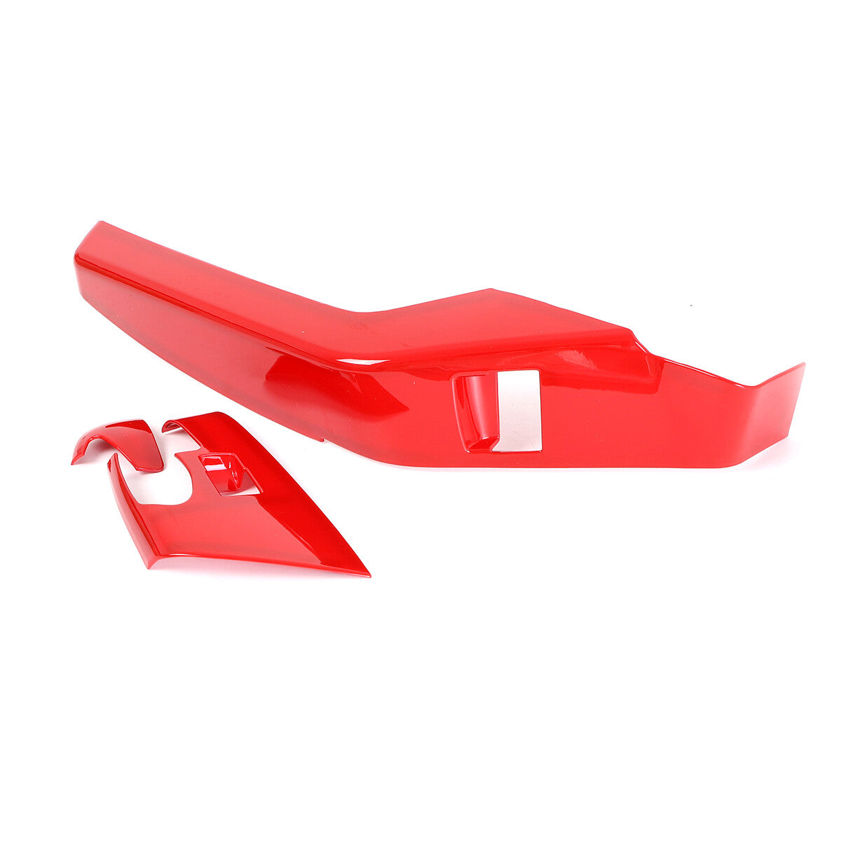 Sports Red ABS Interior Decoration Cover Trim Kit For Corvette C7 2014-19 - Styles 6-10 66