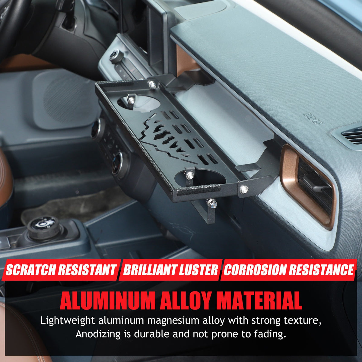 Co-Pilot Multi-Functional Storage Rack Molle Panel For Ford Maverick 2022+ US 8