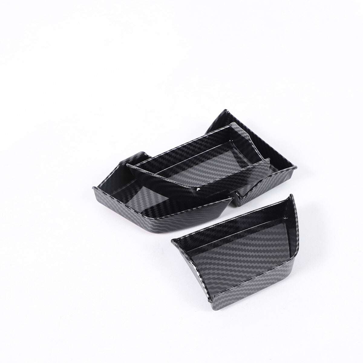 ABS Carbon Fiber Interior Full Set Panel Cover Trim Kit for Toyota Tacoma 24-26 - Styles 1-5 46