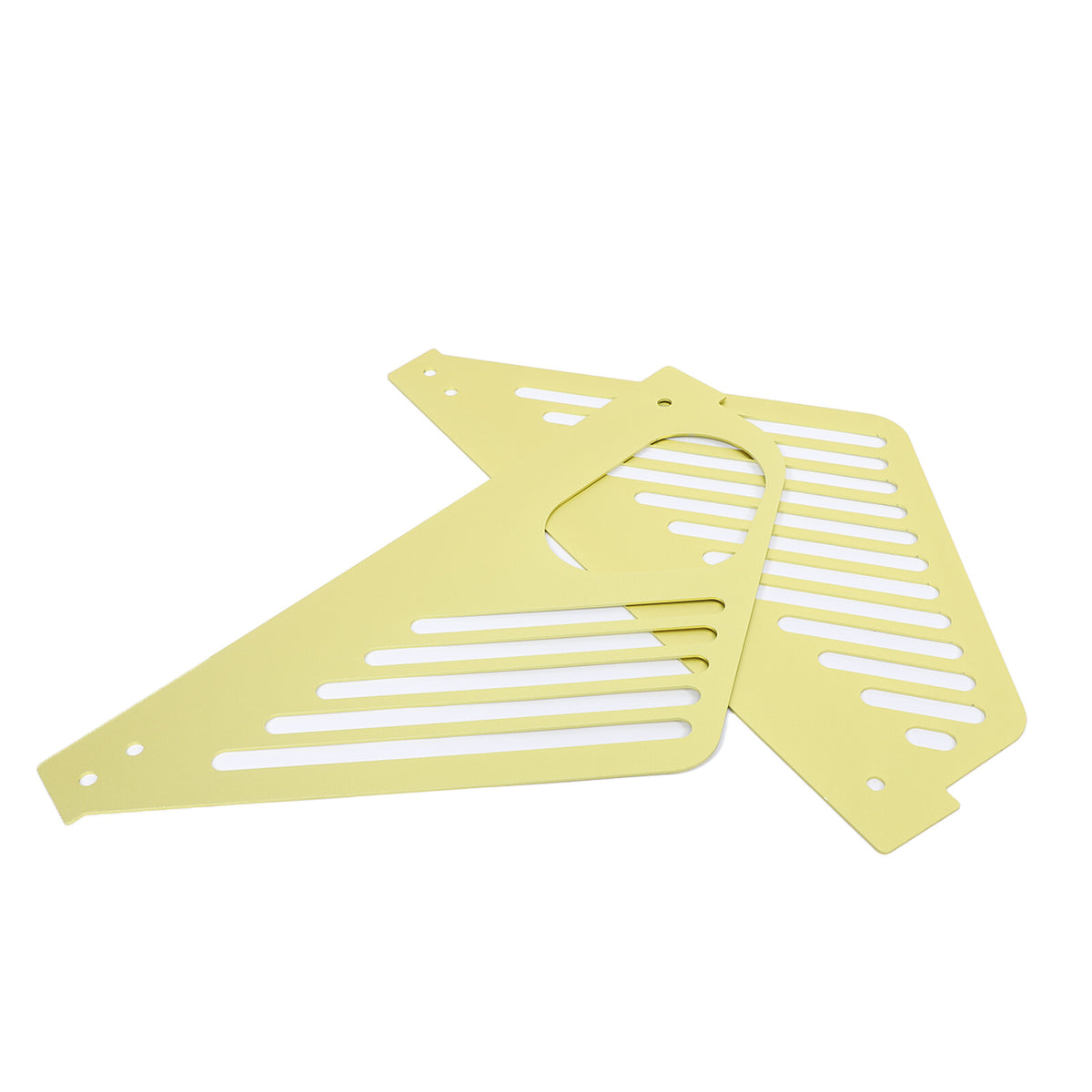 Yellow Engine Bay Side Panel Cover Overlay Coupe For Corvette C8 2020-26 11