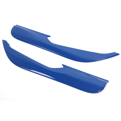 Blue ABS Inner Door Anti-Kick Panel Cover Trim For Corvette C8 2020-26 16