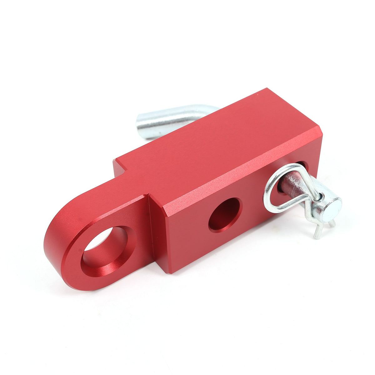 Red Aluminum Alloy Trailer Mount Receiver Hitch Tow Hook For Toyota Tundra 2022+ 10