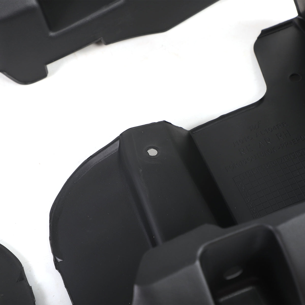 Mud flaps Splash Guards Fender Mudguard Black For Subaru Outback 2015-2020 7