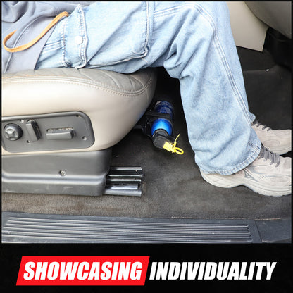 Black Alloy Passenger Seat Fire Extinguisher Bracket For Hummer H2 2003-2009 US 17