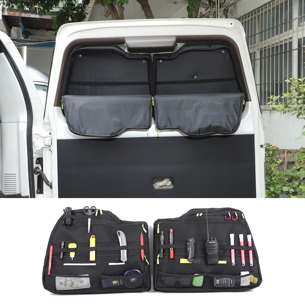 Rear Trunk Door Window Storage Bag Tray Box For Toyota Prado LC90 1996-2002 US 18