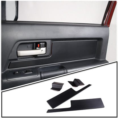 Matte Black Door panel strip cover trim For Toyota FJ Cruiser 2007-2021 3