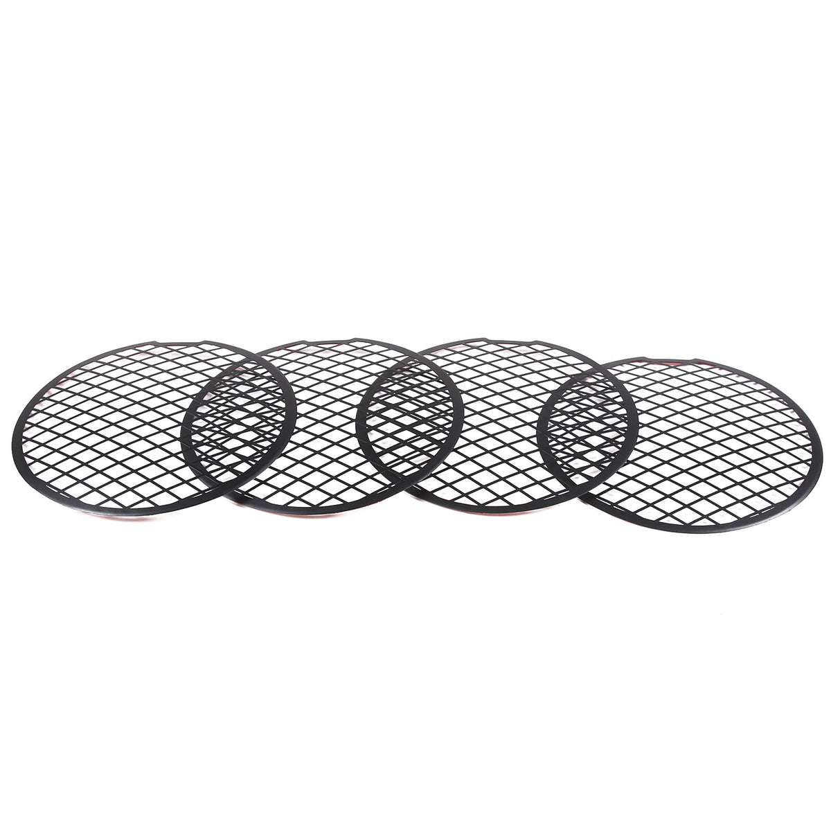 Silver Mesh Steel Rear Tail Light Grille Cover for Corvette C6 GS/Z0/ZR1 2005-13 16