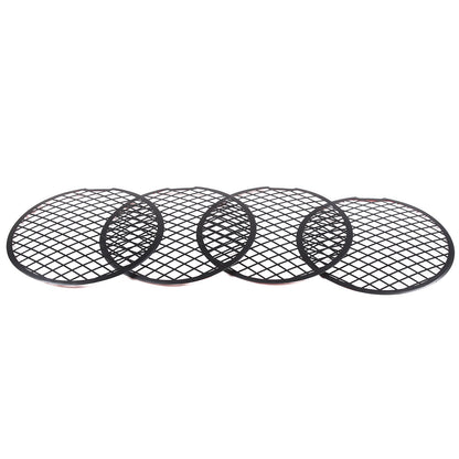 Silver Mesh Steel Rear Tail Light Grille Cover for Corvette C6 GS/Z0/ZR1 2005-13 16