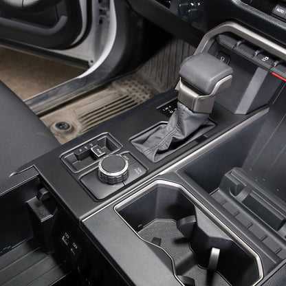 Matte Black ABS Interior Decoration Cover Trim Kit For Toyota Tundra 2022-26 US - Variants 16-20 34