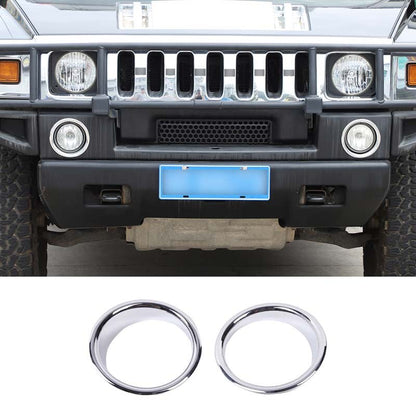 Silver Chrome Exterior Door Handle Mirror Hood Vent Trim Kit For Hummer H2 03-09 1