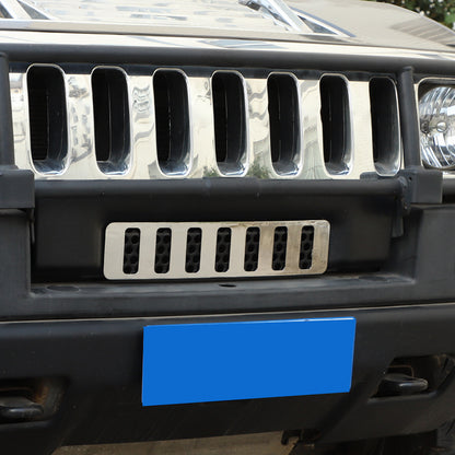 Chrome Steel Exterior Rocker Panel Trim Hood Deck Vent Set For Hummer H2 03-09 29