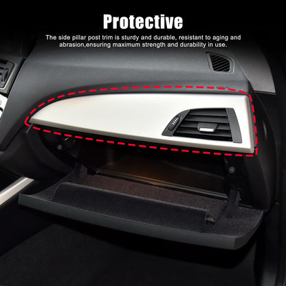 Real Carbon Fiber Center Dash Panel Trim For BMW 1 2 Serie F20 F21 F22 F23 12-17 9