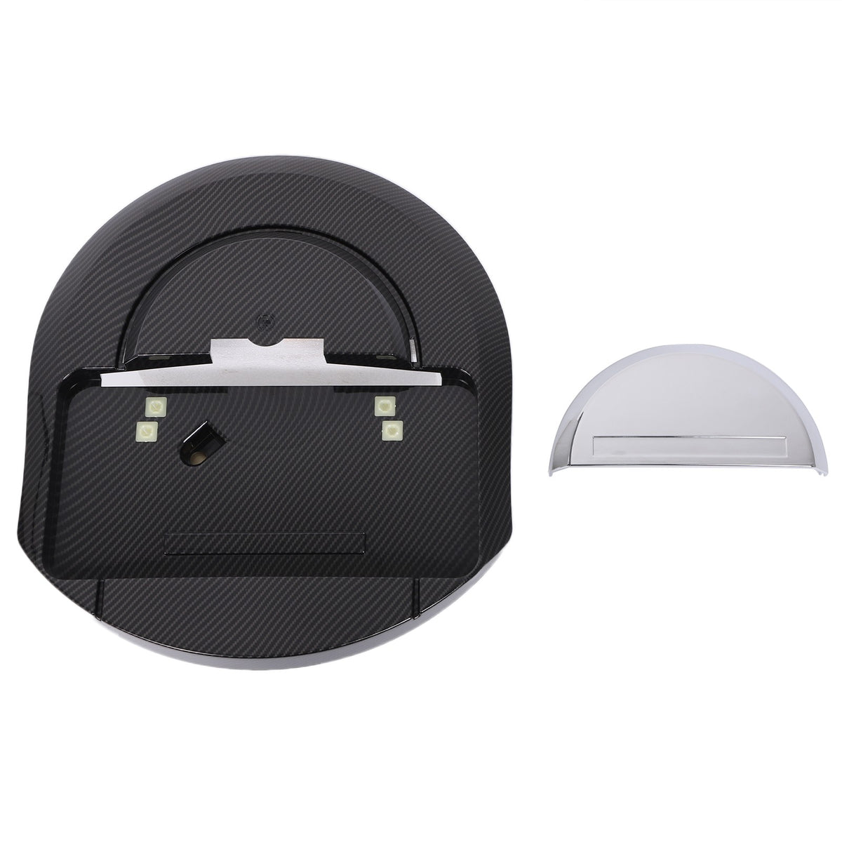 Carbon Fiber Spare Tire License Plate Bracket OE:25782333 For Hummer H2 03-09 US 11