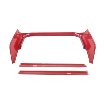 Sport Red ABS Center Console Gear Shift Outer Trim For Toyota Tundra/Sequoia 22+ 11