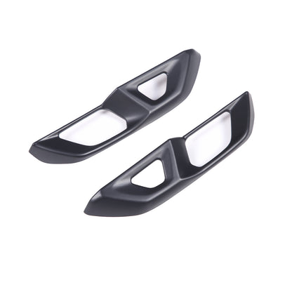 Matte Black ABS Full Interior Set Cover Trim Kit For Corvette C8 2020-25 - Styles 6-10 28