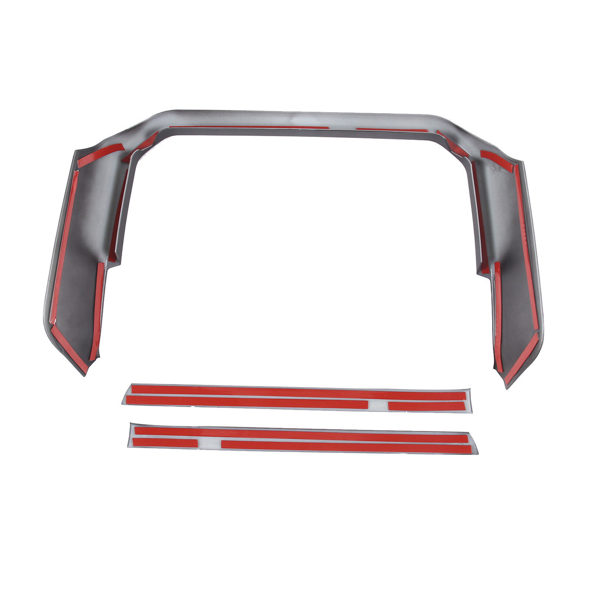 Matte Black ABS Center Console Frame Trim Cover For Tundra / Sequoia 2022-26 US 11