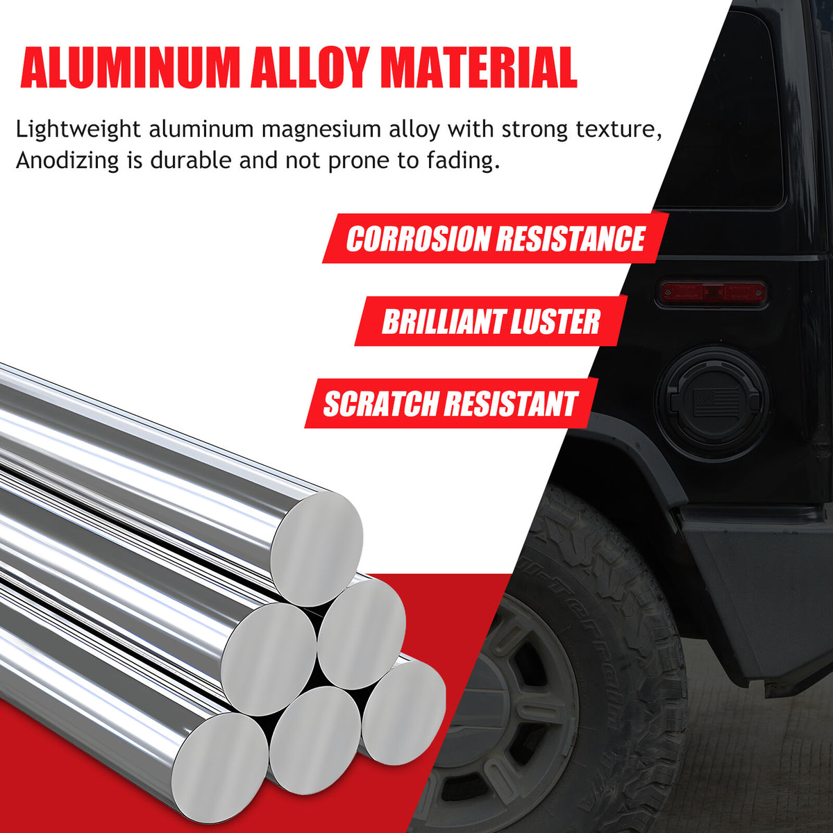 Replace US Flag Door Fuel Tank Cover Gas Lid Cap For Hummer H2 2003-09 16