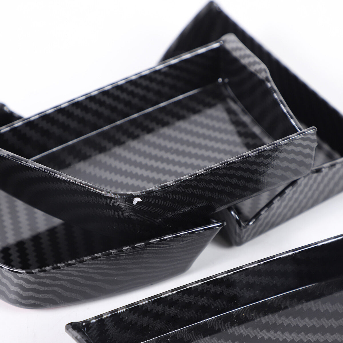 ABS Carbon Fiber Interior Full Set Panel Cover Trim Kit for Toyota Tacoma 24-26 - Styles 1-5 45