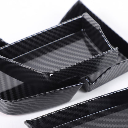 ABS Carbon Fiber Interior Full Set Panel Cover Trim Kit for Toyota Tacoma 24-26 - Styles 1-5 45