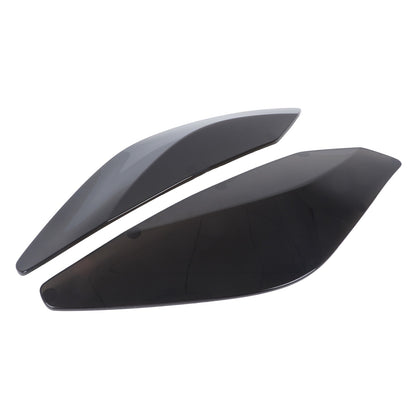 Gray Smoked Black Front Headlight Cover Trim For Corvette C7 14-19 US 13