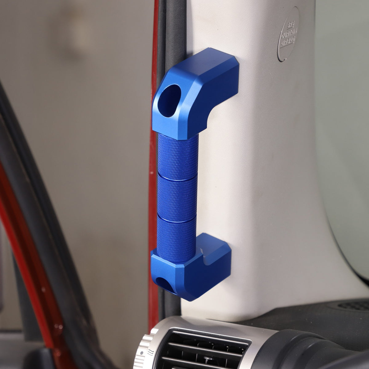 Blue A-pillar Handle Replacement Trim For 2007-2021 Toyota FJ Cruiser 10