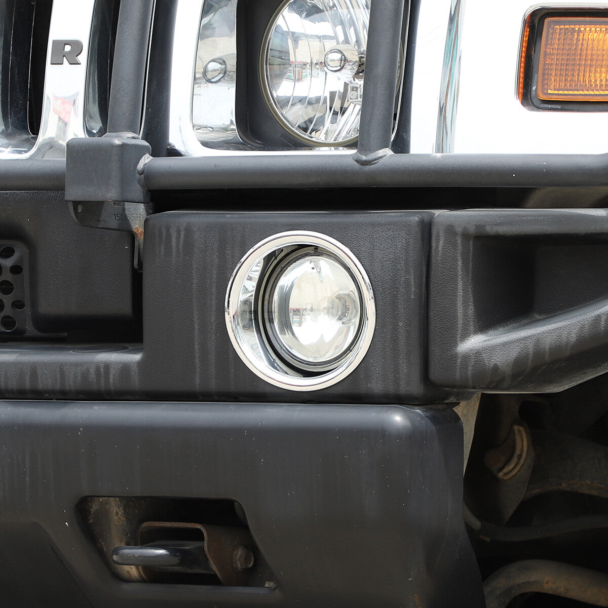 Silver Chrome Exterior Door Handle Mirror Hood Vent Trim Kit For Hummer H2 03-09 3