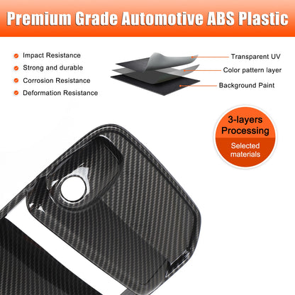 Carbon ABS Front Bumper Side Air Intake Grille Trim For Benz G-Class G63 25+ US 8