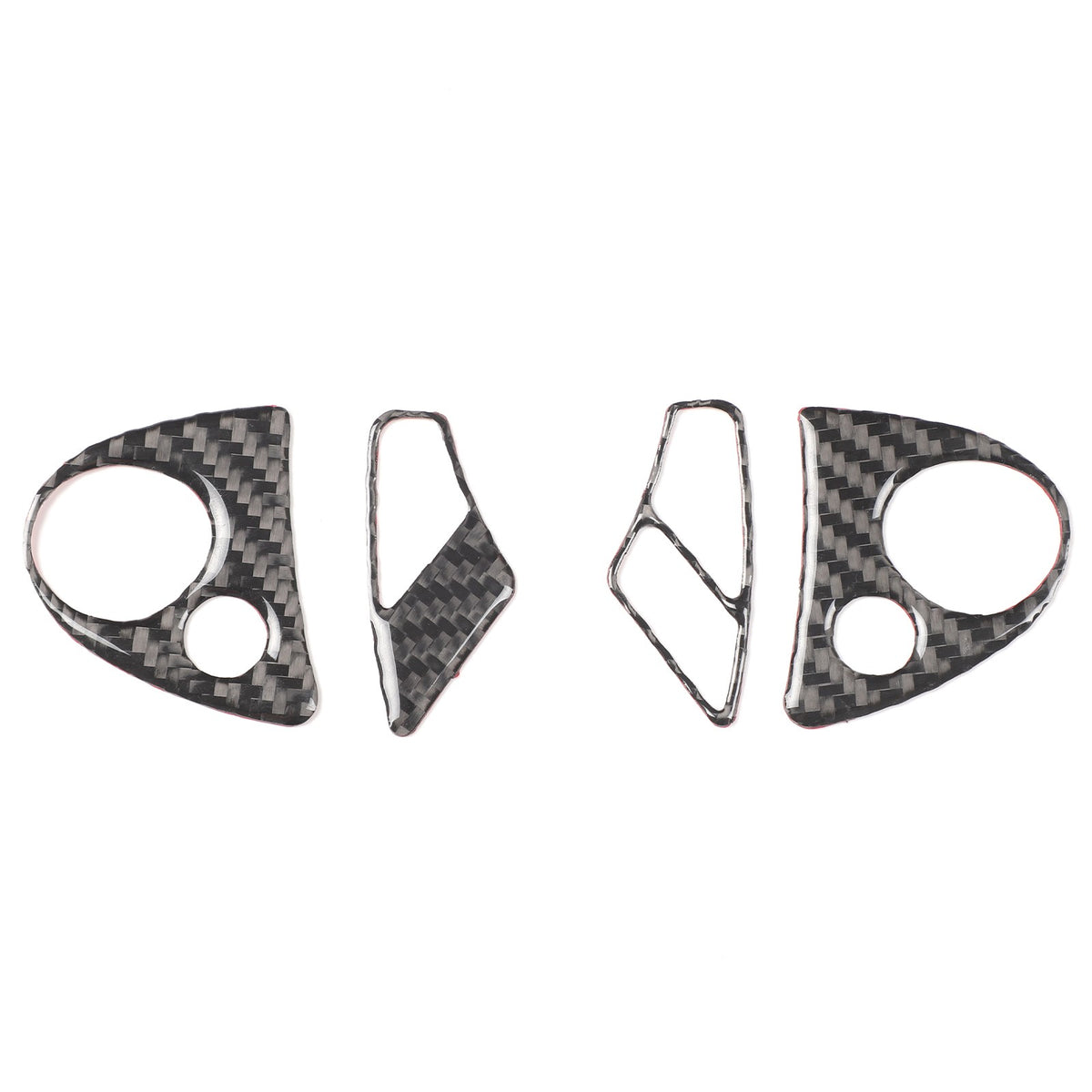 Soft Carbon Fiber Interior Center Console trim Sticker For Nissan Juke 2011-2019 85