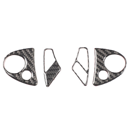 Soft Carbon Fiber Interior Center Console trim Sticker For Nissan Juke 2011-2019 85