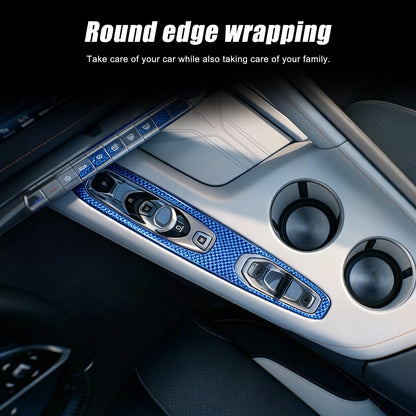 Blue Real Carbon Fiber Gear Shift Indicator Trim For Corvette C8 2026+ 6
