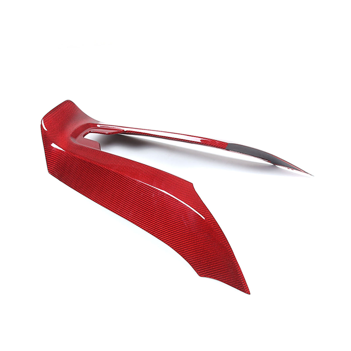 Red Real Carbon Fiber Full Interior Set Decor Trim Kit for Corvette C8 20-25 187