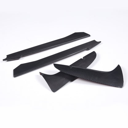 Real Carbon Front Grille Bumper Insert Trim For C8 Corvette Z51 Coupe HTC 2020+ 12