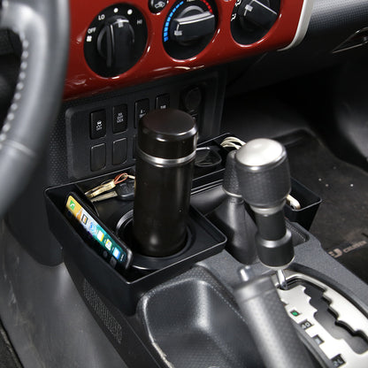 L & U Shape Gear Shift Storage Box Tray Organizer For Toyota FJ Curiser 07-21 9