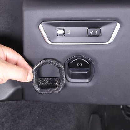 Real Carbon Electronic Handbrake Switch Cover Trim for Lotus EMIRA 2021-25 2