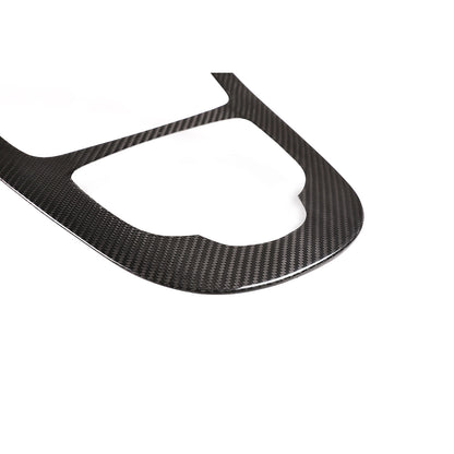 Real Carbon Fiber Center Gear Shift Panel Trim For Benz E-Class W213 2016-18 13