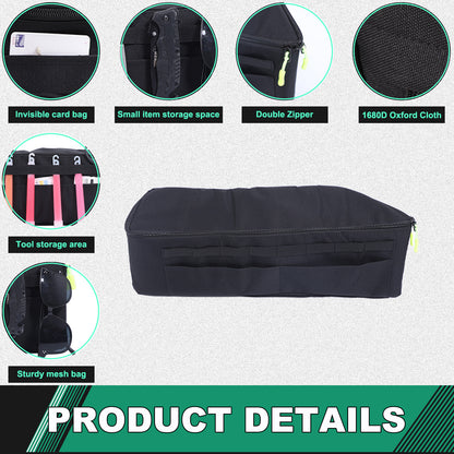 2x Rear Trunk Storage Bag Pockets Organizer Fit For Jaguar XJ X351 2010-2019 6