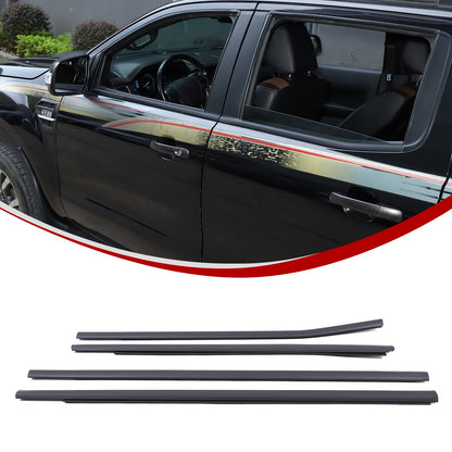 Replacement Car Window Outer Beltline Seal Trim For Ford Ranger T6 2013-2021 US 18