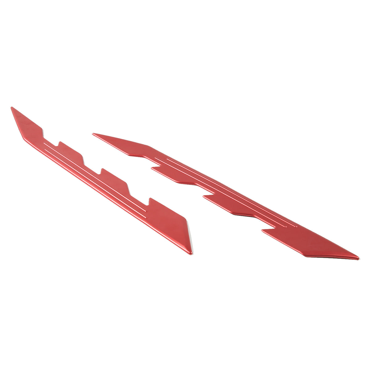Aluminum Alloy Exterior Hood Engine License Plate Trim For Corvette C8 2020+ US - Variants 21-25 57