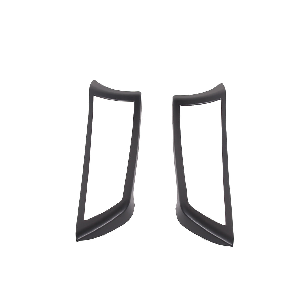 Matte Black Inner Door Handle Frame Cover Trim Fit For 2013-24 Jaguar F-TYPE US 5