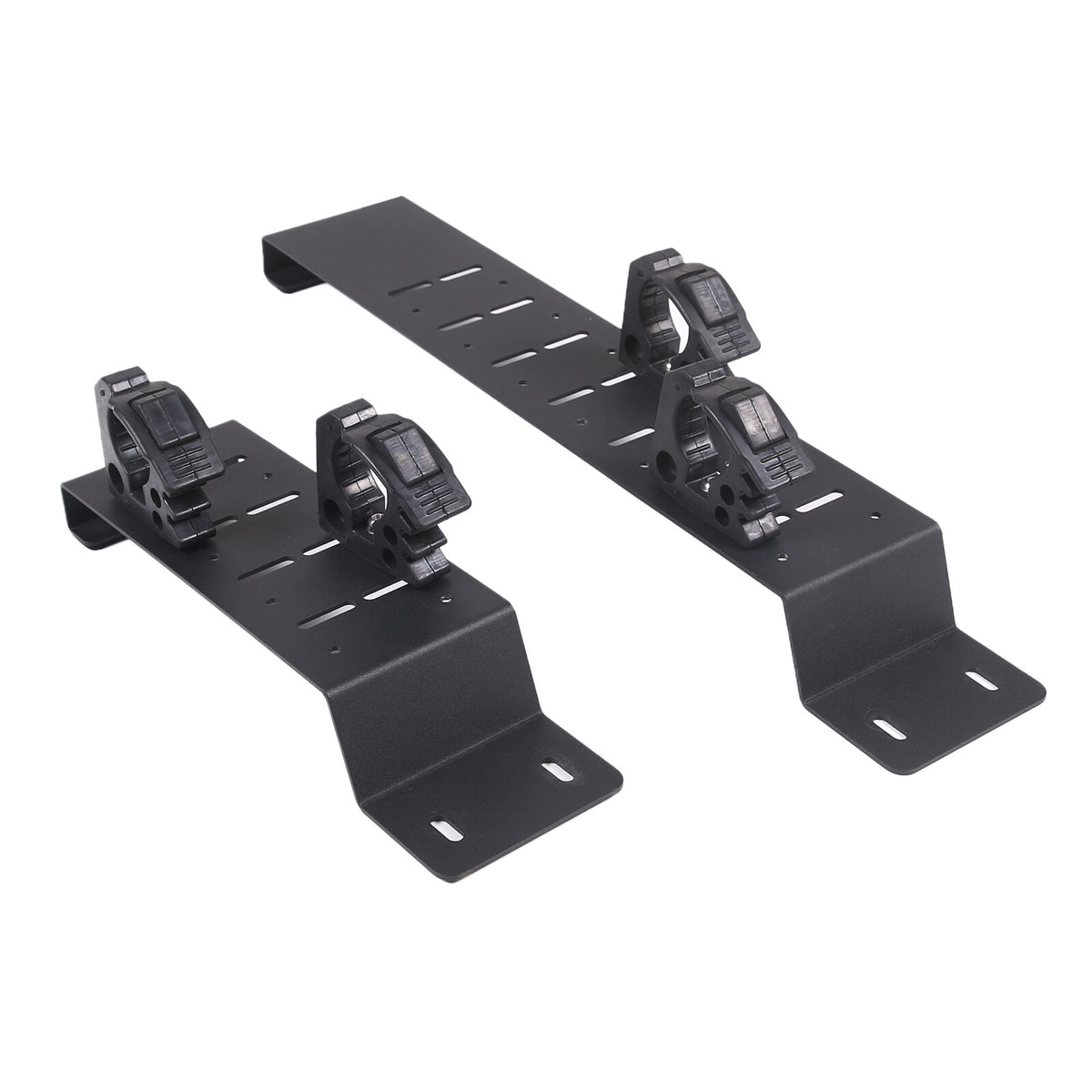 Black Steel Cargo Box Side Rail Tool Mounting Bracket Fits Toyota Tundra 2014-21 2