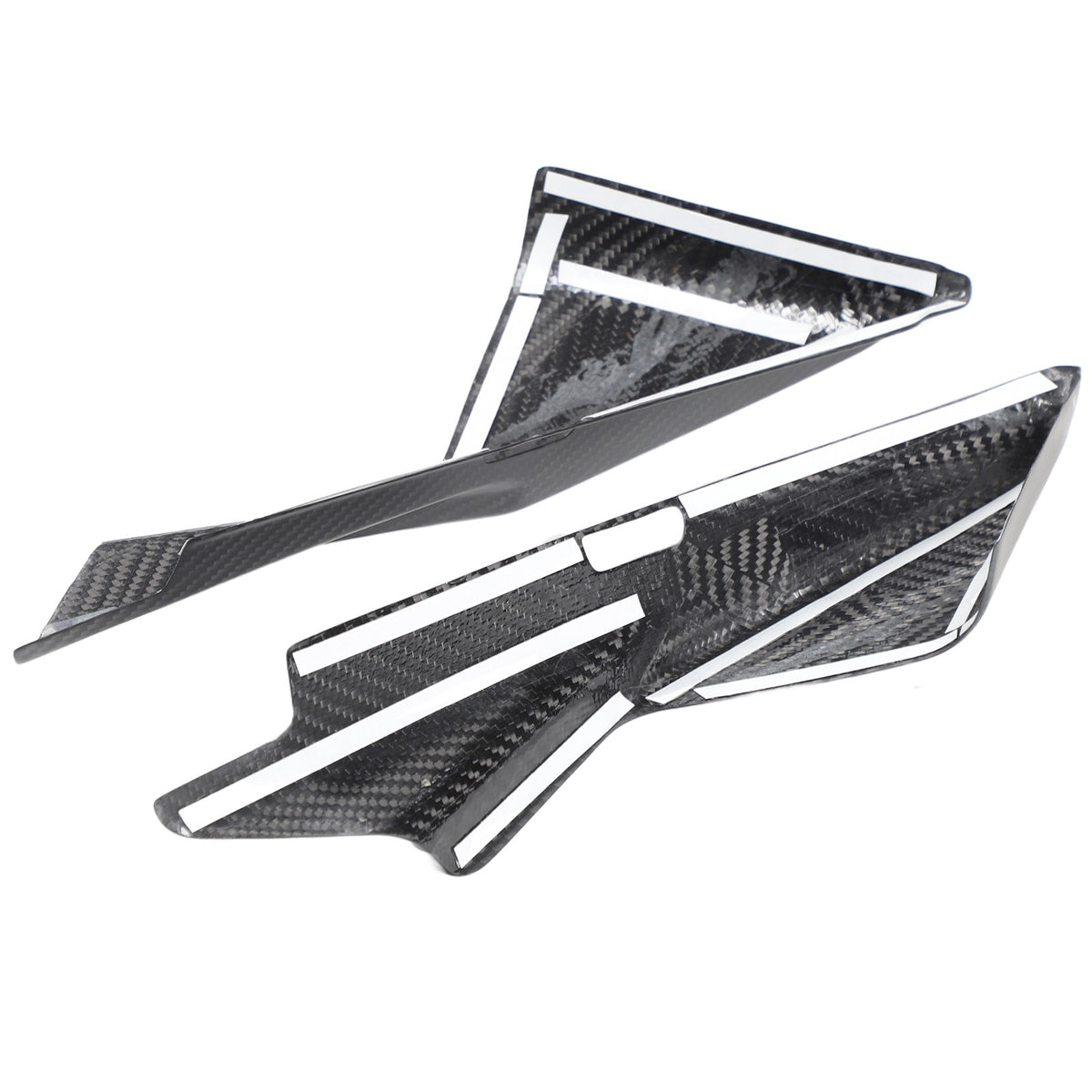 Matte Real Carbon Fiber Front Inner A-Pillar Trim For Nissan 370Z Z34 2009-2020 9
