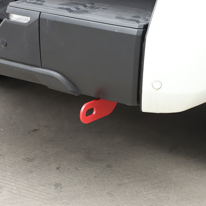 Red Carbon Steel Rear Frame Tow Hook For Toyota Tundra 2022+ US 10