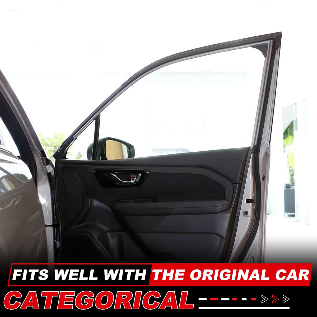 Front Door Window Sun Shade Visor Cover For Subaru Forester 2025-2026 9