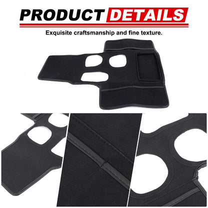 Black Center Console Cover Trim For Nissan Frontier 2022+ US 17