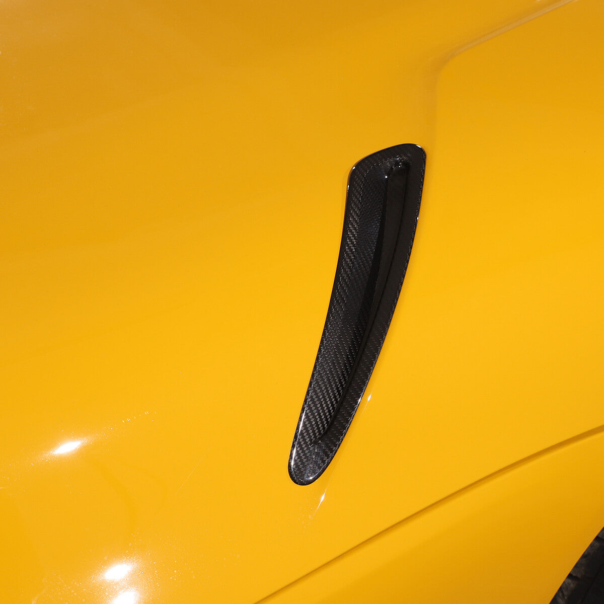 2pcs Real Carbon Fiber Side Hood Vent Covers For Toyota Supra A90 MKV 2019-24 7