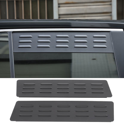 Rear Door Window Louver Air Vent Panel Trim Cover For Toyota RAV4 2020-2024 US 10