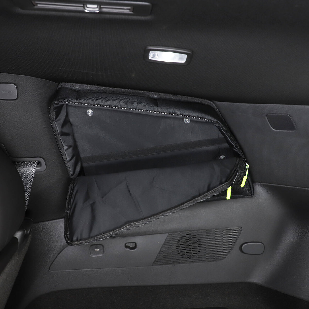 Rear Trunk Left Side Window Storage Bag Organizer For Cadillac XT6 20-24 15